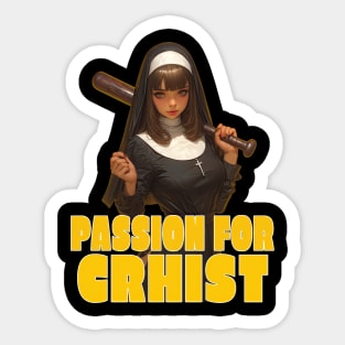 Passion for christ Sticker